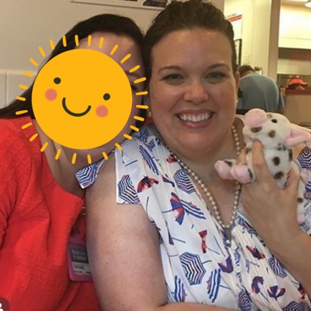 Talbots Plus Beach Umbrella Flutter Sleeve Blouse - image 3